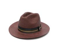 Rafia Hat for Stylish Summer Look - female - Max Mara - Accessories - Brown - 58 CM - Accessories 58 CM