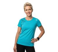 Rafiki Akiyo Short Sleeve T-shirt Blue 40 Woman