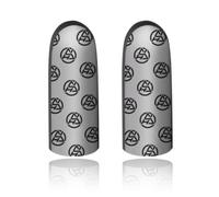 Rafstya 10 Pair Games Finger Gloves Practical Thumbs Finger Cover Non-Slip Sleeve for Touch Screen Game Cover