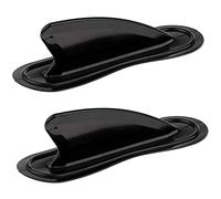 Rafstya 2 Pcs Kayak Tracking Fin,Inflatable Boat Fin Board Fin Mounting Points PVC Replacement Accessories