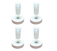 Rafstya 4Pc Mouth Jars Lids Fermenting Lids with Airlocks Fermentation Kit for Making Sauerkraut in Wide Mouth Jars