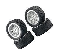 Rafstya 4Pcs Rubber Tire Tyre Wheel for SG1603 SG1604 SG1605 UD1601 UD1602 UD1603 UD1604 1/16 RC Car Upgrade Parts,2