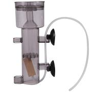 Rafstya 600L/H Mini Aquarium Marine Fish Coral Tank Internal Hang on Air Protein Skimmer with Wood Air Stone Tubing