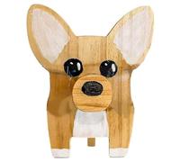 Rafstya -Animal Glasses Stand, Wooden-Corgi Eyeglass Holder, Spectacle Display Rack, Sunglasses Display Rack