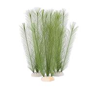 Rafstya Aquarium Decorations Fish Tank Artificial Green Made Of Silk Fabrics Plastic, Non- And Safe For All Fish And Pets