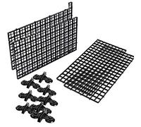 Rafstya Aquarium Divider Tray Plastic Mesh Aquarium Egg Box Light Diffuser, Fish Tank Divider Filter Bottom Isolation