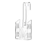 Rafstya Aquarium Planter Hanging Aquarium Plant Holder Feeding Basin Acrylic Aquatic Plant Cups Fish Tank Plant Holder Aquarium Plant Pots A