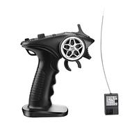 Rafstya GA-4H-TX TX4 2.4GHz 4CH Radio System Transmitter Controller Remote Control W/Receiver for RC Car Boat Tank Crawler