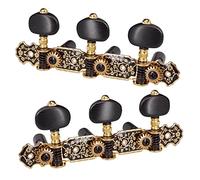 Rafstya Guitar Machine Heads Classic Guitar String Tuning Pegs Key 3L3R Guitars Knobs Tuners Keys Replacement Accessories
