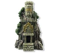 Rafstya Home Aquarium Ornament Ancient Stone Buddha Resin Figurines Aquarium Ornament Fish Tank Aquarium Decoration Accessories