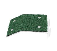 Rafstya Lawn Turtle Basking Platform Turtle Resting Basking Platform, Simulation Grass Turtle Ramp for Turtle Tank, Reptile M