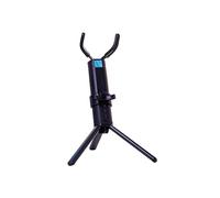Rafstya Portable Foldable Sax Holder Stand with Metal Leg Base Foldable for Alto Saxophone