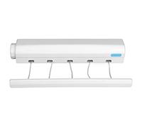 Rafstya Retractable Clothesline Telescopic Indoor Outdoor Wall Mounted Clothes Dryer Line Drying Rope Hanger (5 Lines)