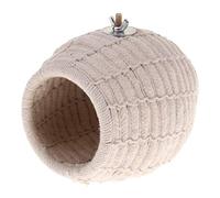 Rafstya Rope Weave Bird Breeding Nest Bed House Toy for Parakeet Parrot Cage Perch Hatching Nesting Box