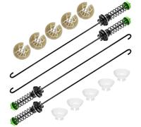 Rafstya W11130362 4Pcs Washer Suspension Rod Kit,for Washing Machines-Fit 11022352510, WTW5000DW2,MVWC565FW0, WTW5000DW0 Easy Install