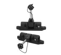 Raft paddle handles, paddle clip for kayak rail, rotating paddle holder for kayaking, 2 x reusable boat revenge, canoe fishing accessories for outdoor activities
