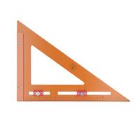 Rafter Square Multi Functional Drilling Positioning Triangle Ruler, Carpenter Measuring Layout Tool, Adjustable Sliders for Accurate Hole Positioning, Woodworking Triangle Carpente