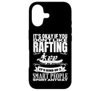 Rafting Is For Smart People Men Women Whitewater Rafting Case for iPhone 17