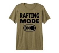 Rafting Mode ON Whitewater River Paddling Premium T-Shirt