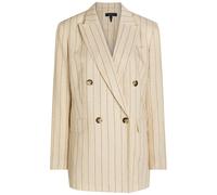 Rag & Bone Emile Pinstriped Double-breasted Blazer - White - 2 (UK4 / Xxs)