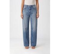 RAG & BONE High-Waisted Wide-Leg Cotton Denim Trousers with Five Pockets - Size: 28 - female