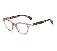 Rag & Bone RNB3040 Women's Glasses, Red, Size 49