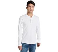 Rag & Bone Standard Issue Men's Basic Henley - White - Large