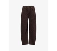 Rag & Bone Womens Rag & Bone The Charlie Barrel-Leg Denim Jeans Espresso 28