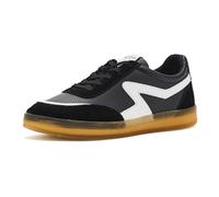 rag & Bone Womens Retro Court Sneakers 2.0, Black Suede, 5.5 UK