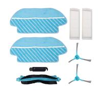 Rag Main for Conga Robot Replacement Roller Brush Side Brushes Set (3290 3390-3890 Elite 4090-7090) - Abs/Nylon Vacuums Accessory Filter