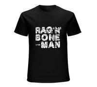 Rag 'N' Bone Man Lyric Logo Mens Black T-Shirt Top Unisex Tee