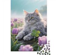Ragamuffin Jigsaw Puzzles for Adults 1000 Pieces Sunshine After The Rain Educational Games Decoration Art DIY Family for Aduits And Kids Age 12 Years UP 1000pcs (75x50cm)
