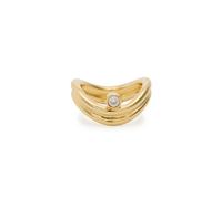 Ragbag Odile 18kt Gold-plated Ring - 52 (UK M / US 6.5)
