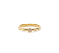 Ragbag Odile Mini 18kt Gold-plated Ring - 44 (UK F)