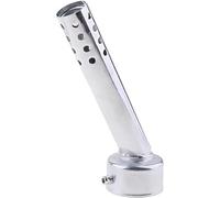 RAGBUSCLE 2PCS Universal Motorcycle Exhaust Can Muffler Universal Motorcycle Slanted Exhaust Insert Baffle End Can 48mm/1.9inch Adjustable Muffler