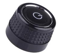 RAGBUSCLE 6C0919603 Radio Control Knob, Volume Knob, Compatible with VW New Jetta New Polo, VW Golf 6, Skoda, 8mm (Left)