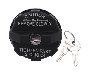 RAGBUSCLE 82400041 Black Locking Fuel Gas Cap Compatible with Jeep Wrangler TJ 1997-2000, YJ 1991-1995, Comanche MJ XJ 1986-1999, Dodge Stratus JA 1994-1998, Chrysler Cirrus JA, Replaces 8982400041