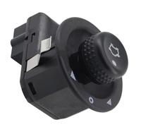 RAGBUSCLE 93BG-17B676-BA Side Mirror Control Button, Rearview Mirror Switch Compatible with Ford Focus-I Mondeo-II Mondeo-III Fiesta-IV Fiesta-V Puma Cougar KA & Street KA Fusion Transit