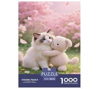 Ragdoll 1000 Piece Jigsaw Puzzle for Kids Fun Challenges Gift Giving 38x26cm/1000pcs