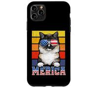 Ragdoll Cat 4th Of July Merica American Mericat Cats Lovers Case for iPhone 11 Pro Max