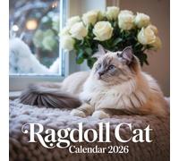 Ragdoll Cat Calendar 2026: 12 Months of Cat from Jan 2026 to Dec 2026