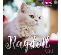 Ragdoll Cat Calendar 2026: A Year of Fluffy Blue-Eyed Beauties