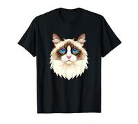 Ragdoll Cat Cat Mom Kitten Meow Cute Ragdoll Cats T-Shirt