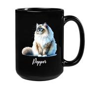 Ragdoll Cat Drinking Cup Unique Tea Cup Durable Travel Mug Fun Gifts Foe Valentine's Day Mom Office 330Ml