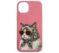 Ragdoll Cat Fashion Cats Magazine Cover Kitten Lover Case for iPhone 14 Plus