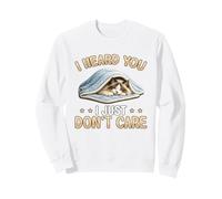 Ragdoll cat - I heard you - I just don't care - chilling Cat Sweatshirt