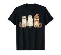 Ragdoll Cat Mom Halloween Cats Witch Ghost Mummy T-Shirt