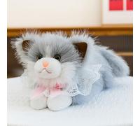 Ragdoll cat Plush Toy, Ragdoll Cat Stuffed Toy Dolls, Soft Cuddly Stuffed Animal Kitten Dolls Pets, Realistic Fluffy Plushies Toy Suitable for Children and Cat Lovers Surprise Gift (Blue,60cm)