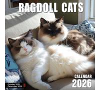 Ragdoll Cats 2026 Calendar: Laid-back beauties in sunbeams and cozy corners