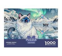 Ragdoll1000 Piece Puzzle Educational Game Cute Cats A Challenging Puzzle for The Whole Family 70x50cm/1000pcs